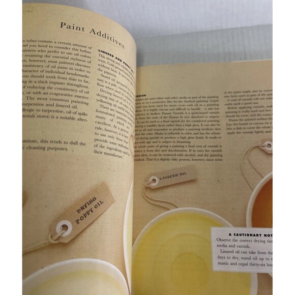 Practical Oil Painting By Gerald Woods Guide To Materials & Techniques Hardcover - Picture 6 of 6